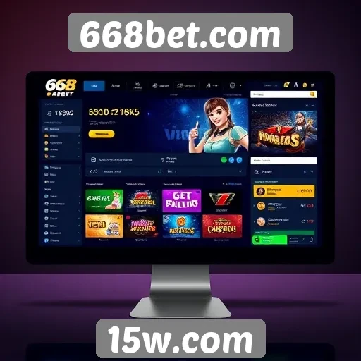 Acessibilidade e usabilidade do site 668bet.com